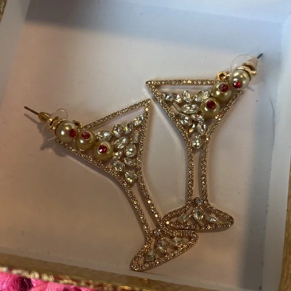 Christian Siriano Martini Earrings - Picture 3 of 4